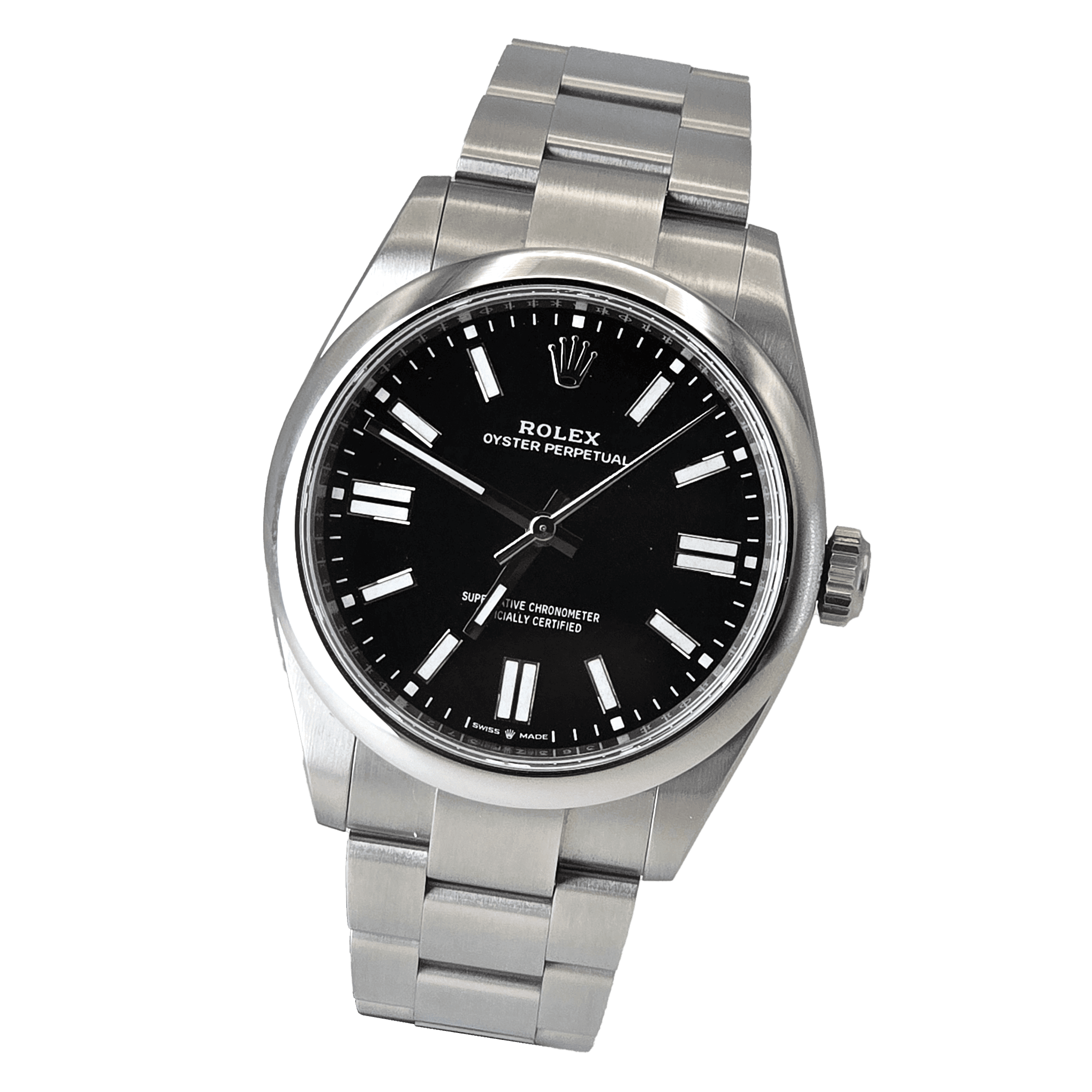 Rolex Oster Perpetual 41mm Ref. 134300 with black dial New Model